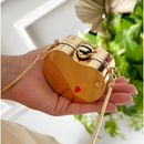 Bolsa Acrilico Espelhada Quadrada