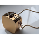 Bolsa Acrilico Espelhada Quadrada