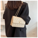 bolsa feminina transversal crossbody passeio alça corrente[9116]