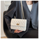 bolsa feminina transversal crossbody passeio alça corrente[9116]