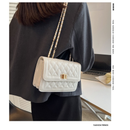 bolsa feminina transversal crossbody passeio alça corrente[9116]