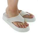 Sandalia Feminina Papete Blogueira Linda Moça Asa Delta