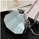 Bolsa Acrilico Espelhada Quadrada