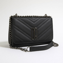 Bolsa Feminina Pequena De Lado Transversal Alça Corrente Lançamento