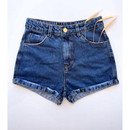 Short Jeans Feminino Cintura Alta