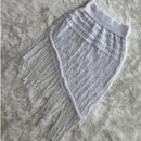 Saia com Franjinhas Crochê Tricot