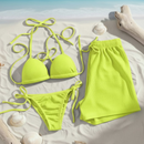 Kit Biquíni e Shorts Canelado